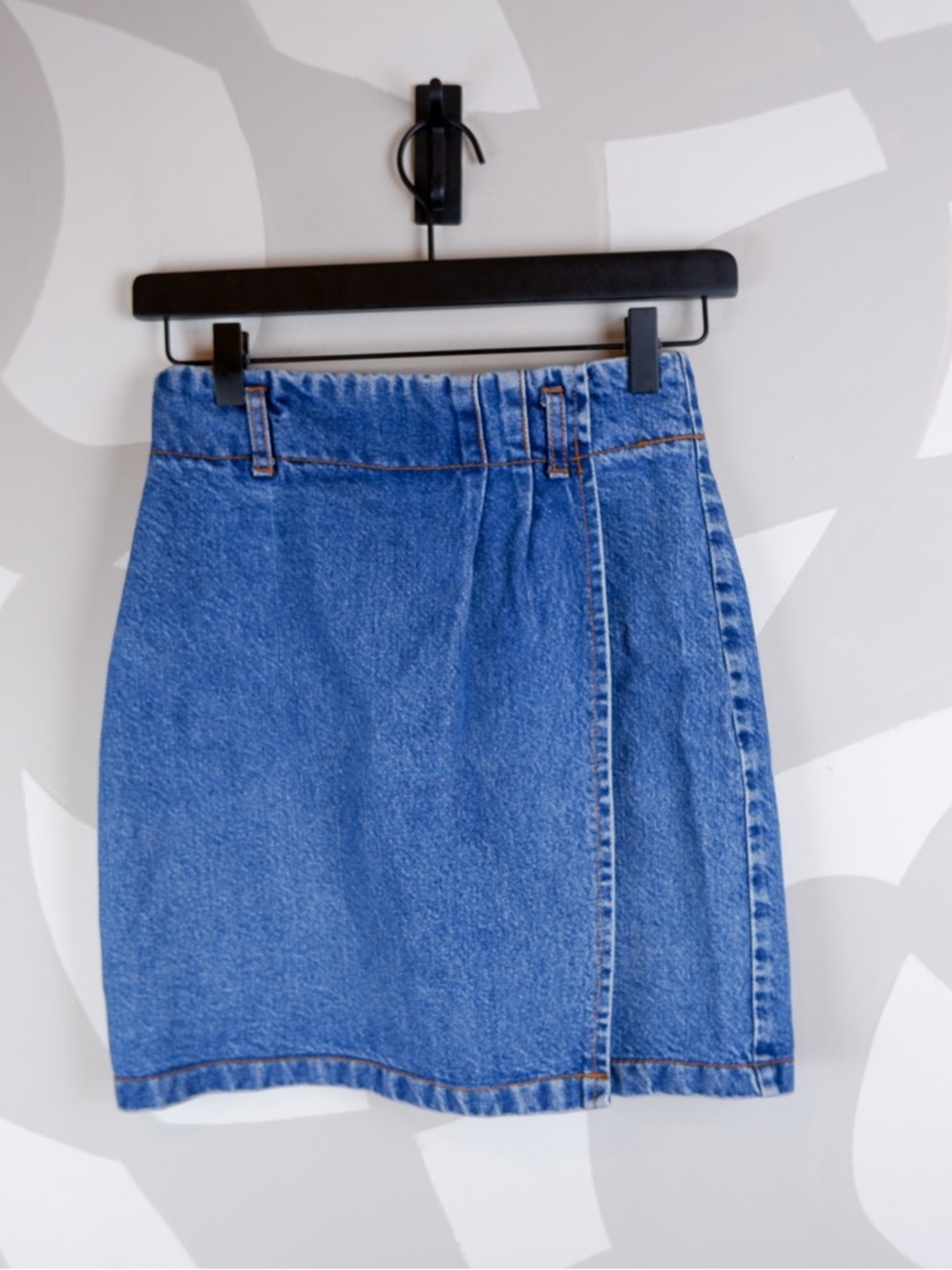 Vintage 90's Bongo by Gene Montesano Denim Wrap Skirt | 5